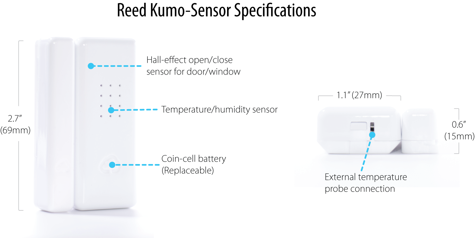Reed KumoSensor Specs